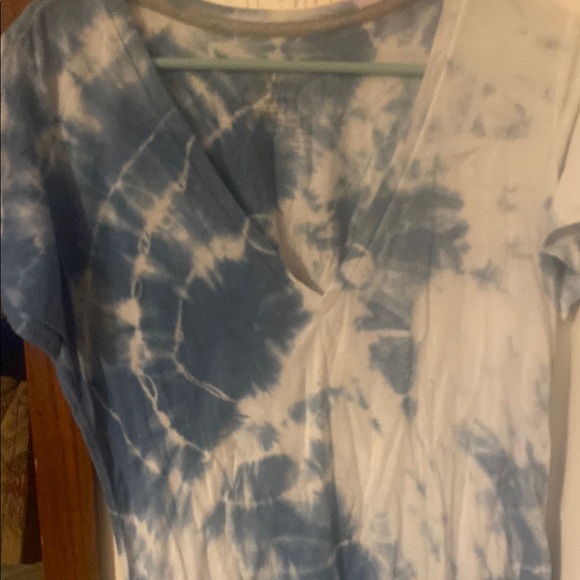 Nike Blue Tie-Dye Short Sleeve Tee - Picture 2 of 3